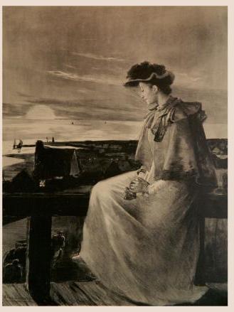 'Jeune Femme Assise au Bord de la Mer' (B. N. Inv. 18).jpg