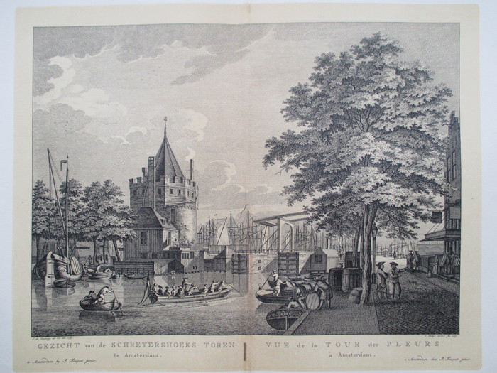 P. Fouquet , C.J. Philips Vue de la Tour des Pleurs à Amsterdam 1769.jpg