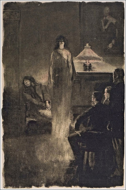Z  La médium Illustration extraite du Magazine Jugend - 1920..jpg