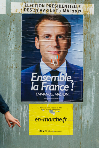 Manifesto di Macron