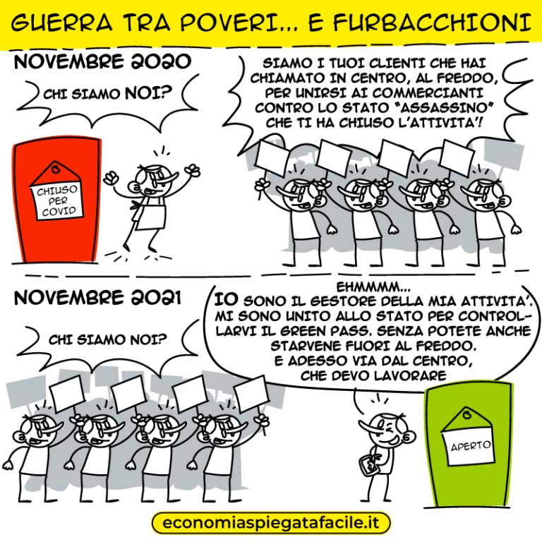 vignetta-ristoratori covid green pass